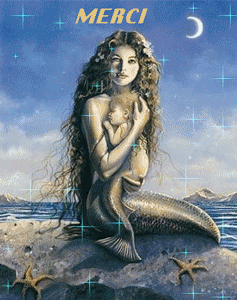 Gif animé merci sirene
